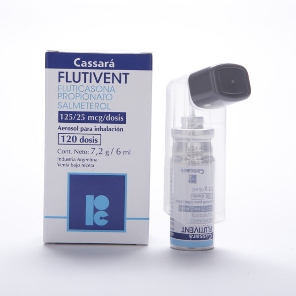 Flutivent 125/25 µg Aerosol x 120 dosis
