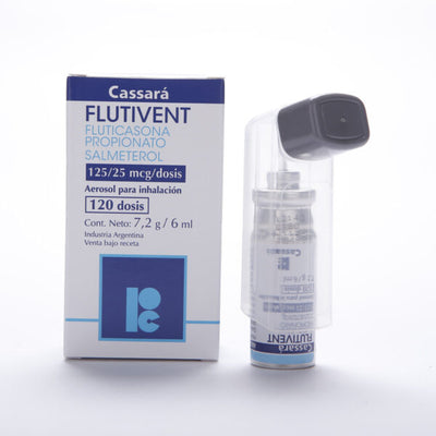 Flutivent 125/25 µg Aerosol x 120 dosis