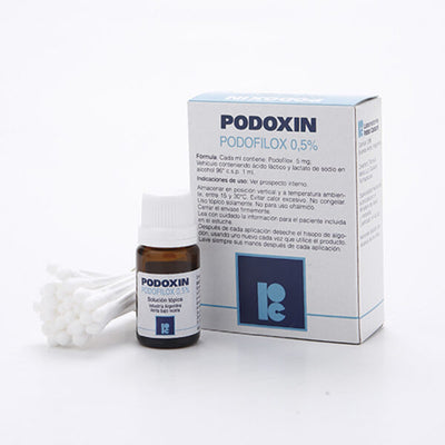 Podoxin solución
