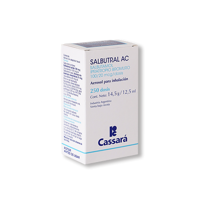 Salbutral AC Aerosol 250 Dosis